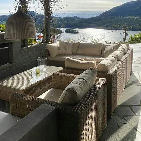 Cozy With Okstrafjord View Tatil Evi *